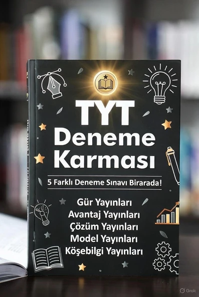 TYT DENEME KARMASI*5 FARKLI YAYIN 1 ARADA!!GÜNCEL MÜFREDAT... ürün görseli 1