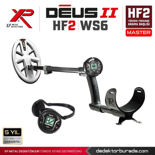 Deus 2 Dedektör - 24x13cm HF2 Başlık, WS6 Master ürün görseli 1