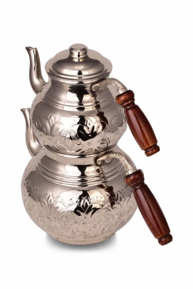 Bakır Çaydanlık - No1 ürün görseli 1
