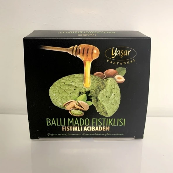 Fıstıklı ve Ballı Acıbadem ürün görseli 1
