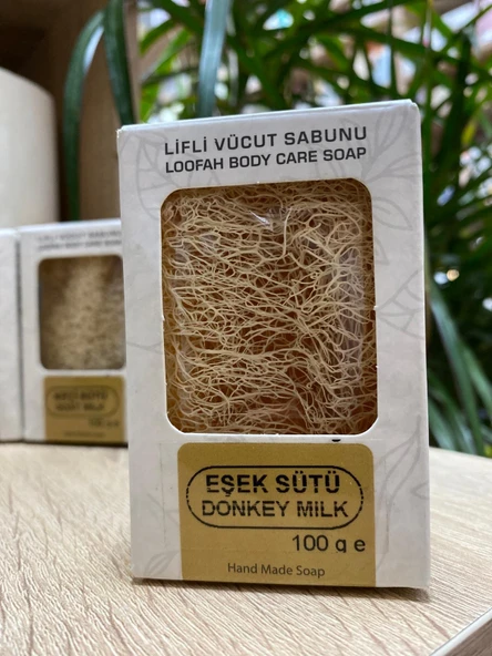 Kabak Lifli Eşek Sütü Sabun 100 Gr ürün görseli 1