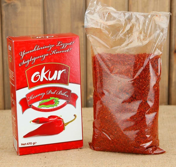 Kahramanamaraş Tatlı Pul Biber -Okur Biber-470 Gr. ürün görseli 1