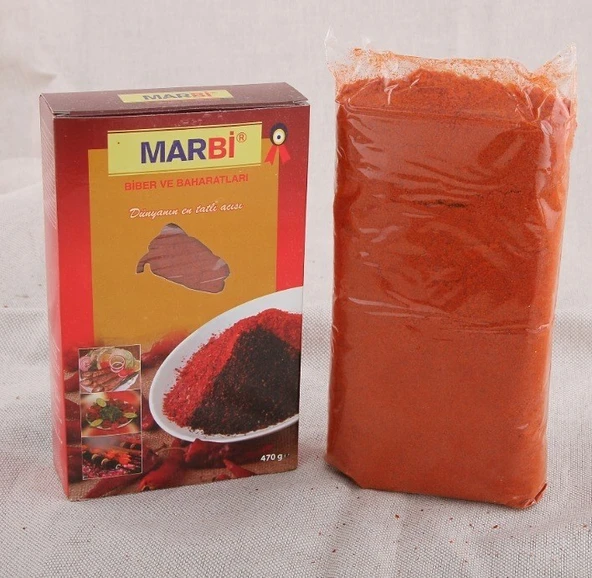 Kahramanmaraş Acı Kırmızı Toz Biberi (450 gr) -Marbi ürün görseli 1