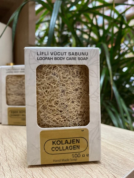 Kabak Lifli Kolajen Sabun 100 Gr ürün görseli 1