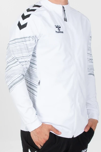 Hummel Line Kamp Eşofman Üstü Beyaz - Resim 6