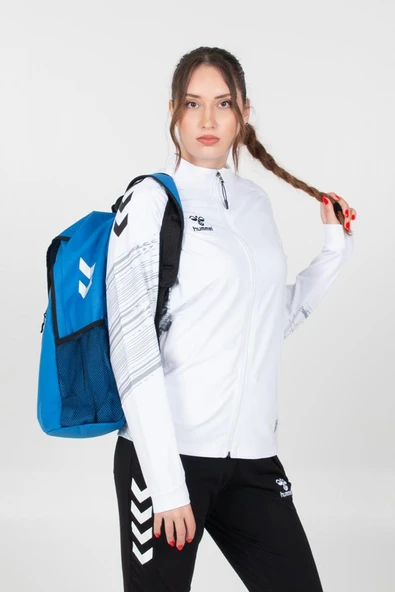 Hummel Line Kamp Eşofman Üstü Beyaz - Resim 4