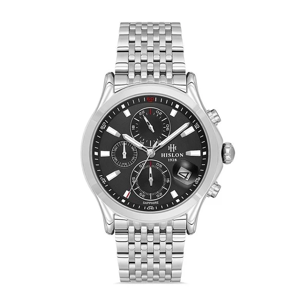Hislon Men's Masterwork MS201S-04SS Erkek Kol Saati ürün görseli 1