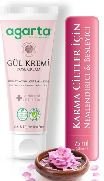 Agarta Gül Kremi 75 Ml ürün görseli 1