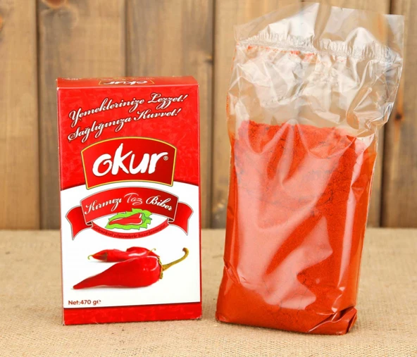 Kahramanmaraş Tatlı Toz Biberi -Okur Biber 470 gr ürün görseli 1