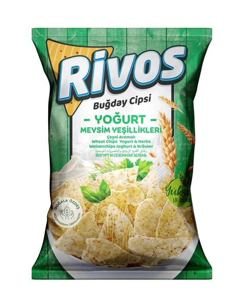 Rivos Buğday Cipsi ( Mevsim Yeşillikleri) ürün görseli 1
