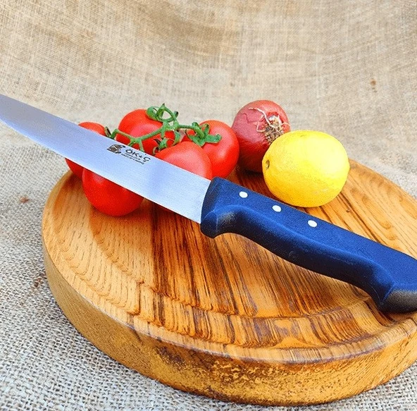 Kasap Bıçağı - 35 Cm Plastik Sap - Resim 2