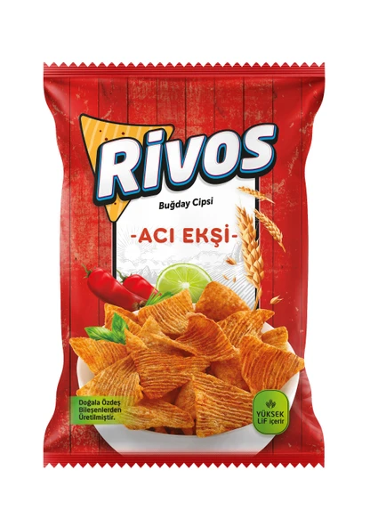 Rivos Buğday Cipsi (Acı Ekşi) ürün görseli 1