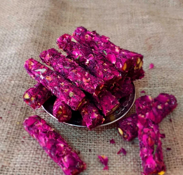 Gül Yapraklı Lokum (500 gr) - Resim 2
