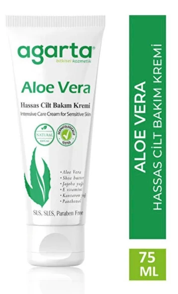Agarta Aloe Vera Kremi 75 Ml ürün görseli 1