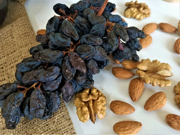 Dallı Siyah Kuru Üzüm (500 gr) - Resim 2