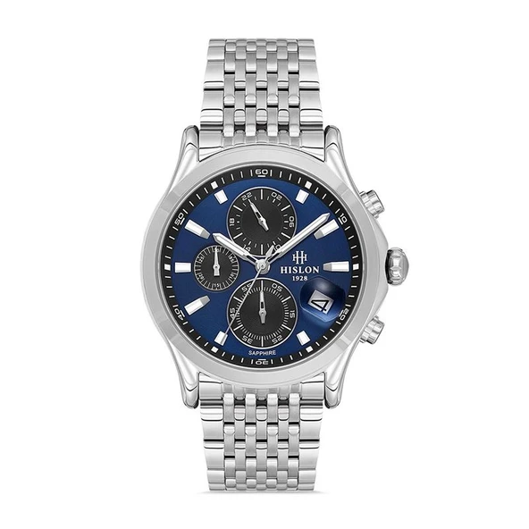 Hislon Men's Masterwork MS201S-11SS Erkek Kol Saati ürün görseli 1