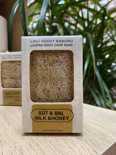 Kabak Lifli Süt Bal Sabun 100 Gr ürün görseli 1