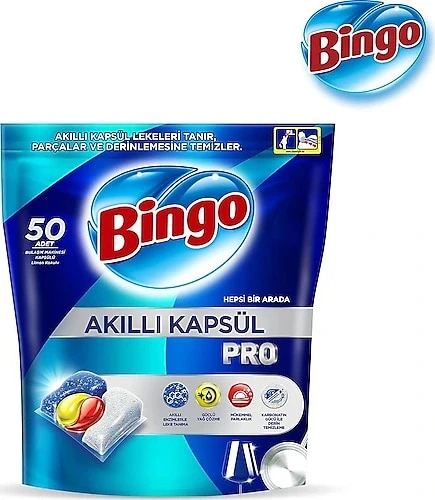Bingo Akıllı Bulaşık Kapsül Pro 50'li - Resim 2