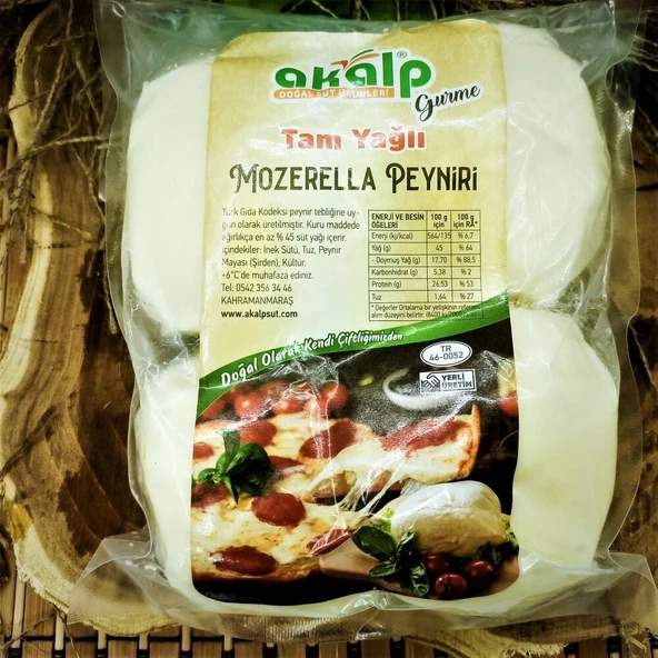 Tam Yağlı Mozzarella Peyniri (500 Gr) - Resim 3