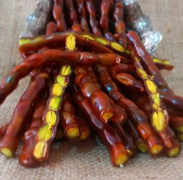 Antep Fıstıklı Pekmez Sucuğu(HALİS 500 gr) ürün görseli 1