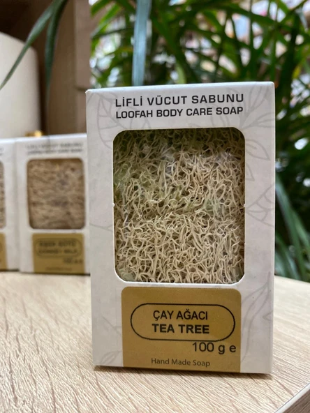 Kabak Lifli Çay Ağacı Sabun 100 Gr ürün görseli 1