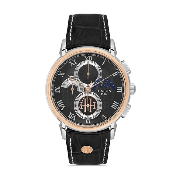 Hislon Men's Timeles's TM143T-04BR Erkek Kol Saati ürün görseli 1