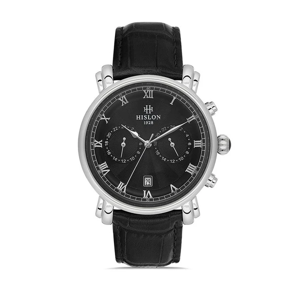 Hislon Men's Date DT204S-04BS Erkek Kol Saati ürün görseli 1