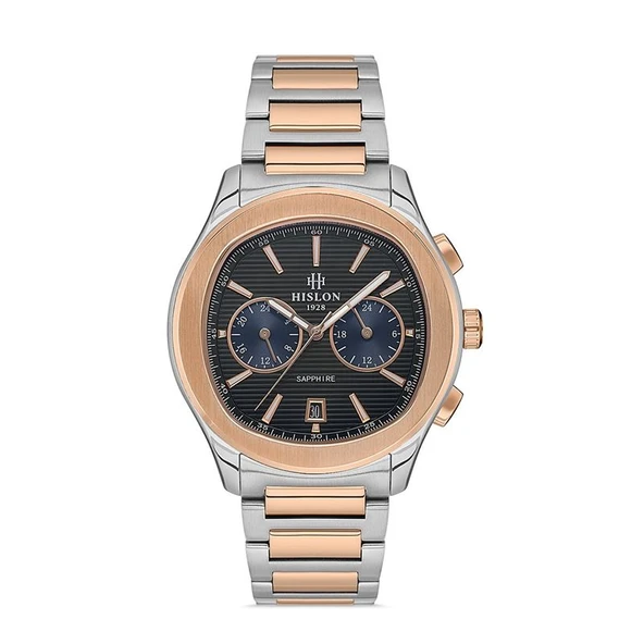 Hislon Date Collection DT148T-04SR Erkek Kol Saati ürün görseli 1