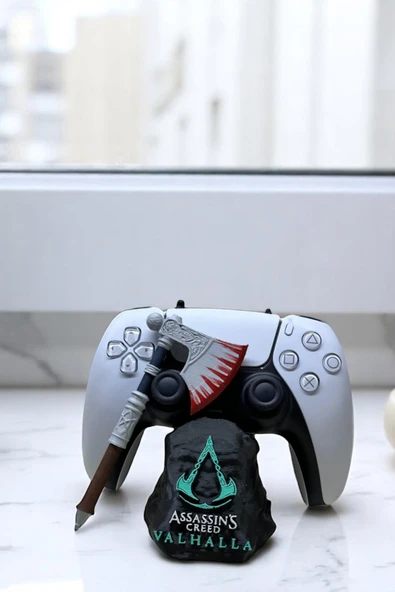 Valyria Assassin's Creed PlayStation Konsol Standı Kol Tutucu Stand Joystick Standı PS4/PS5/XBOX Uyumlu ürün görseli 1