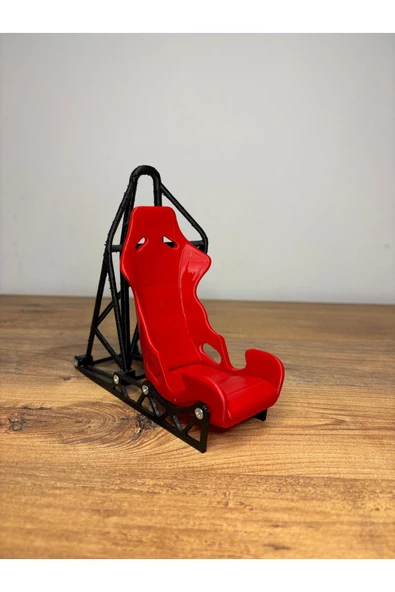 Valyria Recaro Koltuk Tasarımlı FDM 3D Baskı Telefon Tutucu telefon standı ürün görseli 1