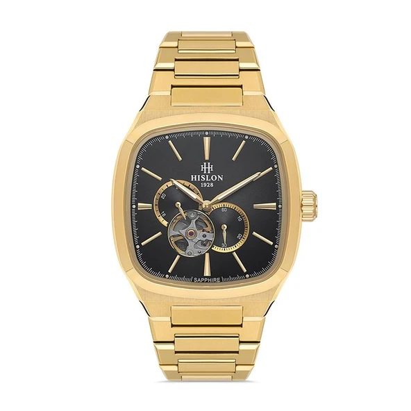 Hislon Men's Solid SD218G-16SG Erkek Kol Saati ürün görseli 1