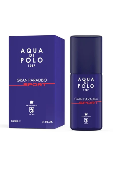 Aqua Di Polo 1987 Gran Paradiso Sport EDP 100 ml Erkek Parfüm ürün görseli 1