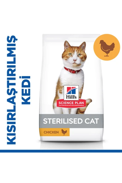 Hill's SP Tavuklu Kısırlaştırılmış Yetişkin Kedi Maması 8+2 KG ürün görseli 1