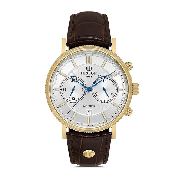 Hislon Date Collection DT121G-02KG Erkek Kol Saati ürün görseli 1