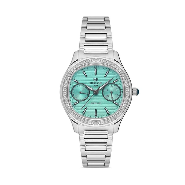 Hislon Date Queen Collection QT148S-10SS Kadın Kol Saati ürün görseli 1