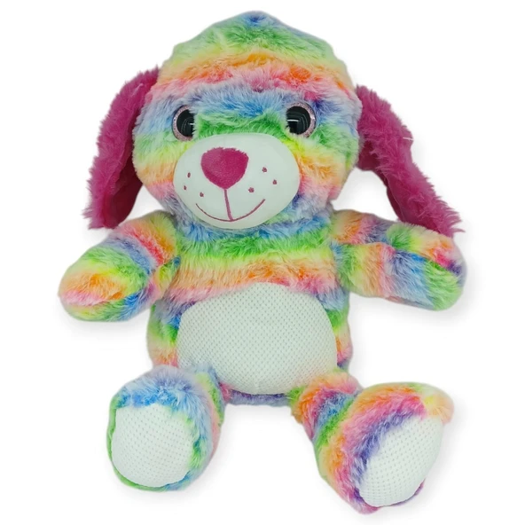 Peluş Renkli Hayvanlar 38 cm - Tavşan ürün görseli 1