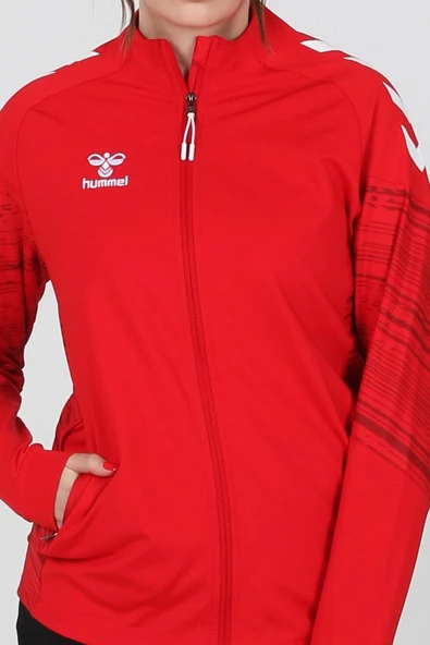 Hummel Line Kamp Eşofman Üstü Kırmızı - Resim 6
