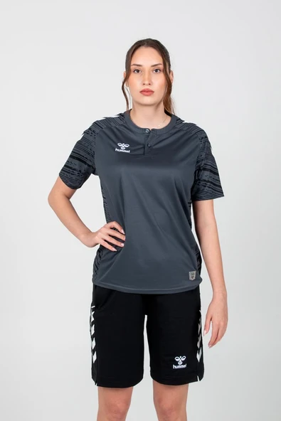Hummel Line Kamp Tişört Antrasit - Resim 5