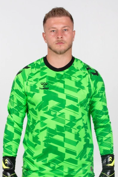 Hummel Line Kaleci Tek Üst Forma Neon Yeşil ürün görseli 1