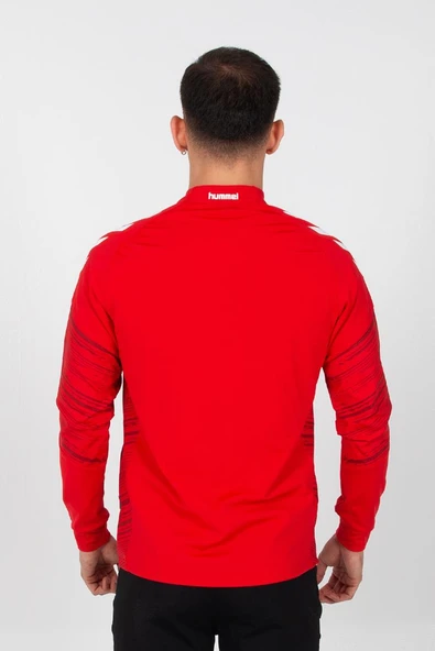 Hummel Line Kamp Eşofman Üstü Kırmızı - Resim 7