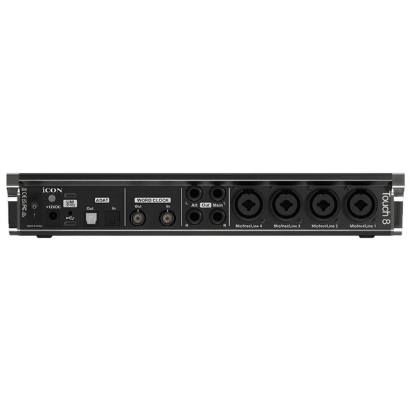 ICON Pro Audio Touch 8 12×12 Audio Interface - Resim 4