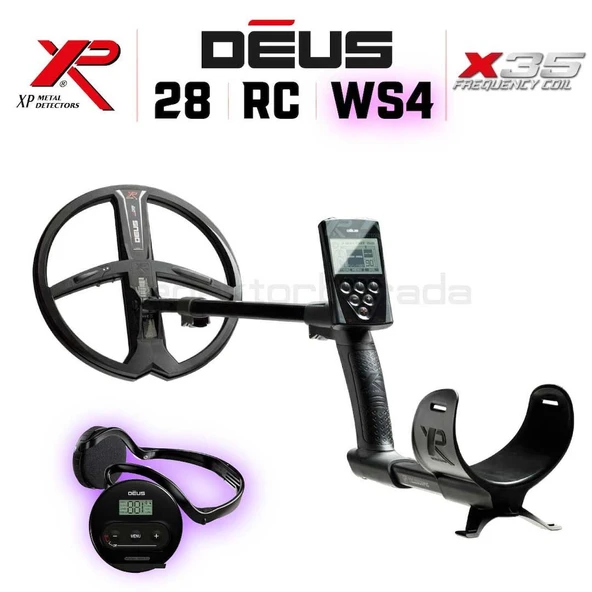 Deus Dedektör - 28cm X35 Başlık, WS4 Kulaklık, Ana Kontrol Ünitesi ürün görseli 1