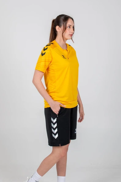 Hummel Line Kamp Tişört Sarı - Resim 5