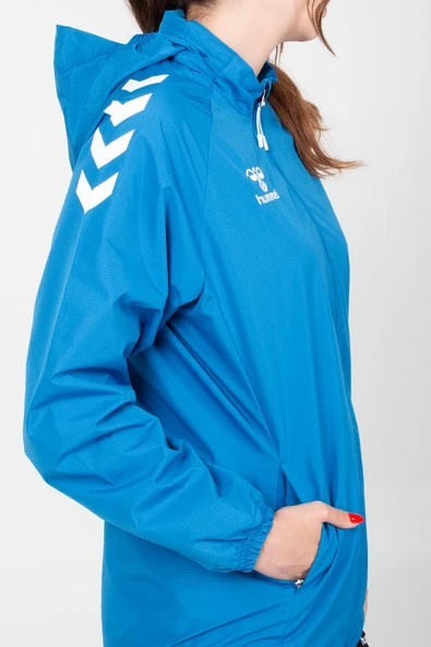 Hummel Line Yağmurluk Saks Mavi - Resim 6