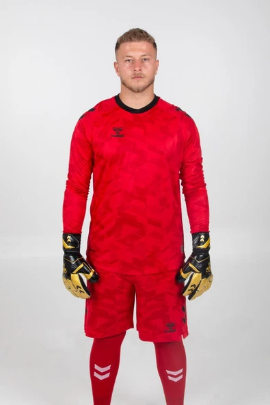 Hummel Line Kaleci Tek Üst Forma Kırmızı ürün görseli 1