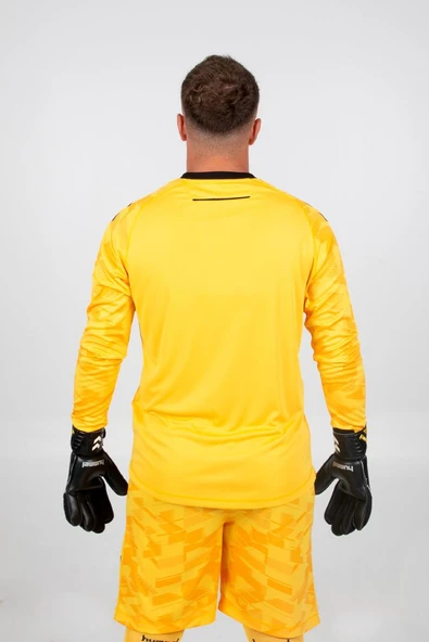 Hummel Line Kaleci Tek Üst Forma Sarı - Resim 4