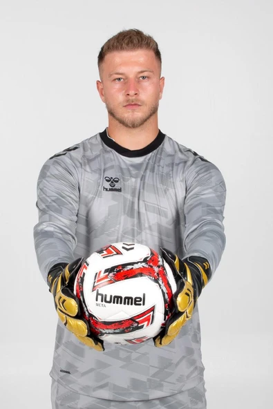 Hummel Line Kaleci Tek Üst Forma Gri - Resim 6