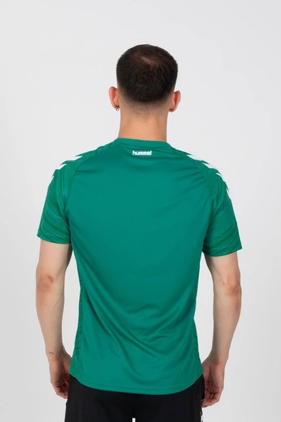 Hummel Line Kamp Tişört Yeşil - Resim 7