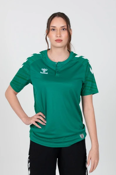 Hummel Line Kamp Tişört Yeşil - Resim 2