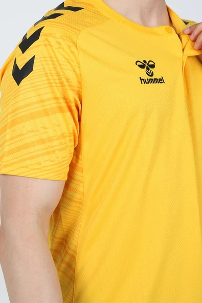Hummel Line Kamp Tişört Sarı - Resim 6